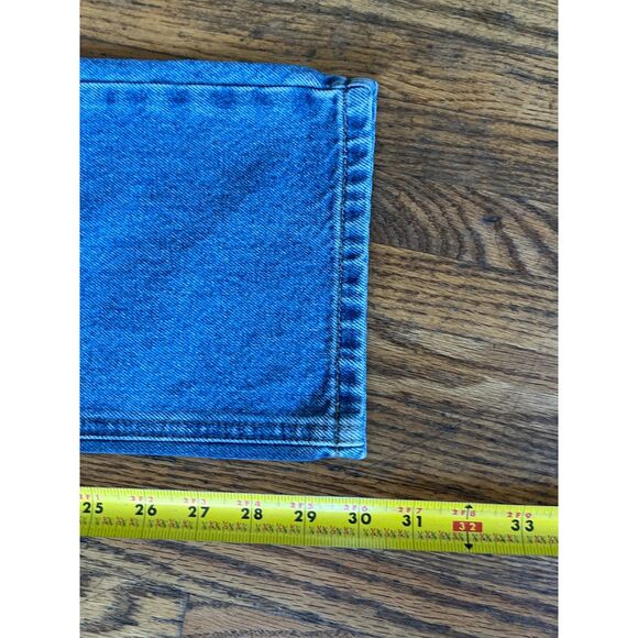 Carhartt Blue Denim Straight Leg Jeans Pants  Mens Size 32 x 30 - Picture 9 of 9